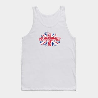 London Flag Typography Tank Top